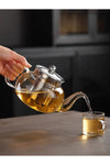 Vivien Home Borosilicate Glass Large Teapot 800ml 2