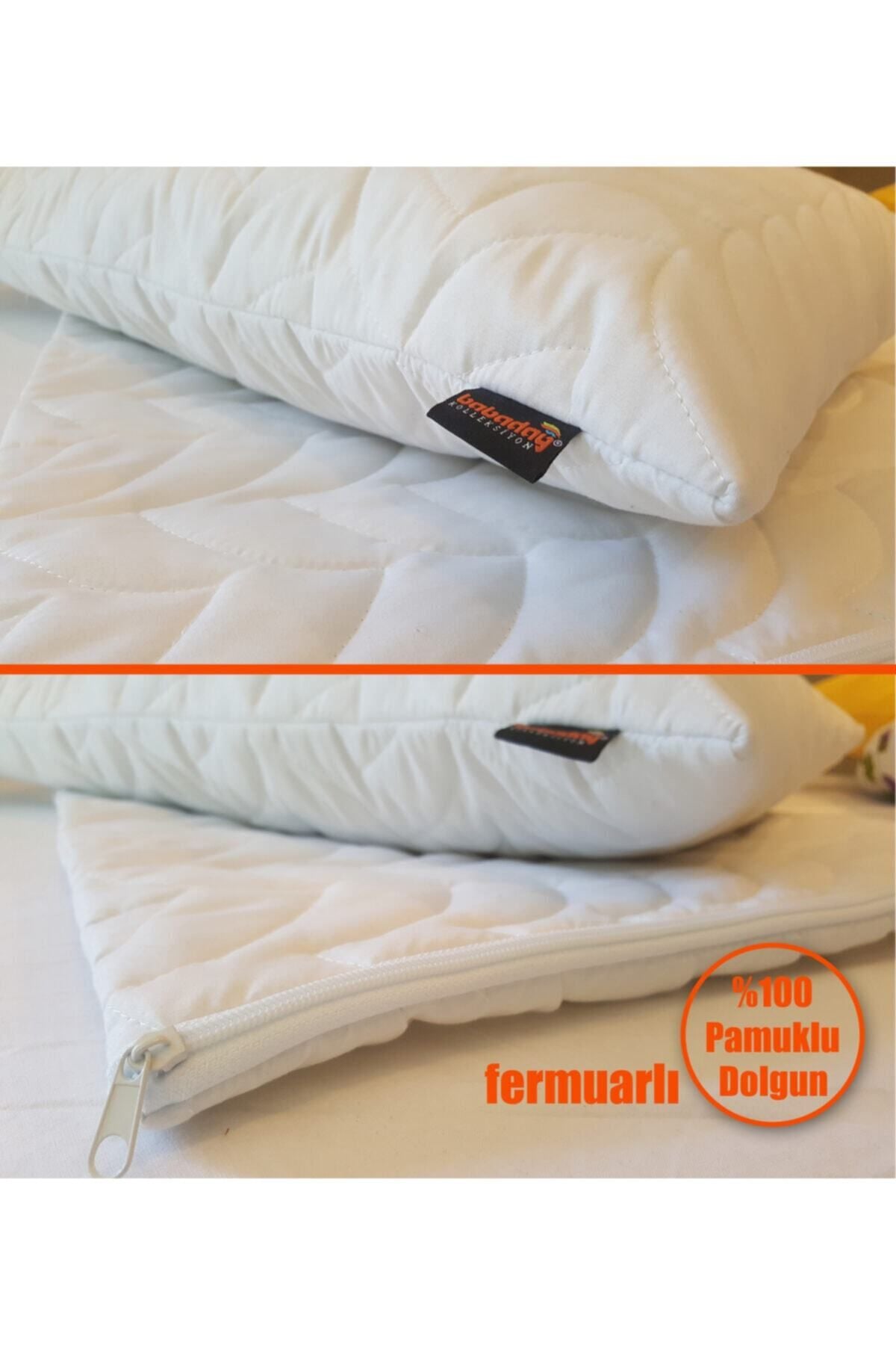 Babadağ Kolleksiyon Cotton Fabric Pillow Protector 2-Pack 1