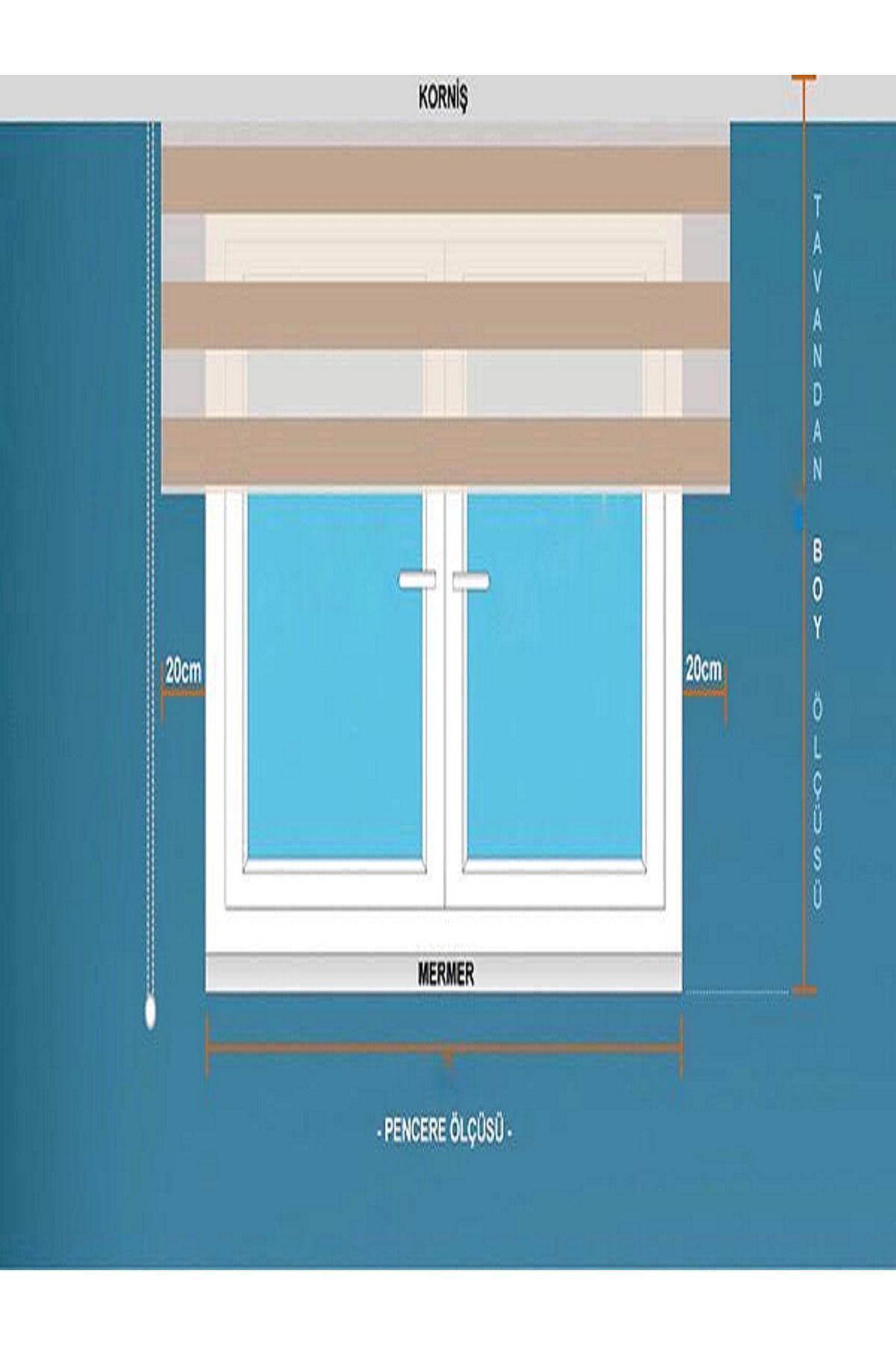 NetworkAvm Thick Imported, Ecru Matte White Zebra Roller Blind, Sun Curtain Straight Hem, Aluminum Case, Metal Stand 3