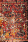 ARTLOOP Modern Salon Rug, Woven Base Decorative Chenille Multi Rug Fusion Al 140 2