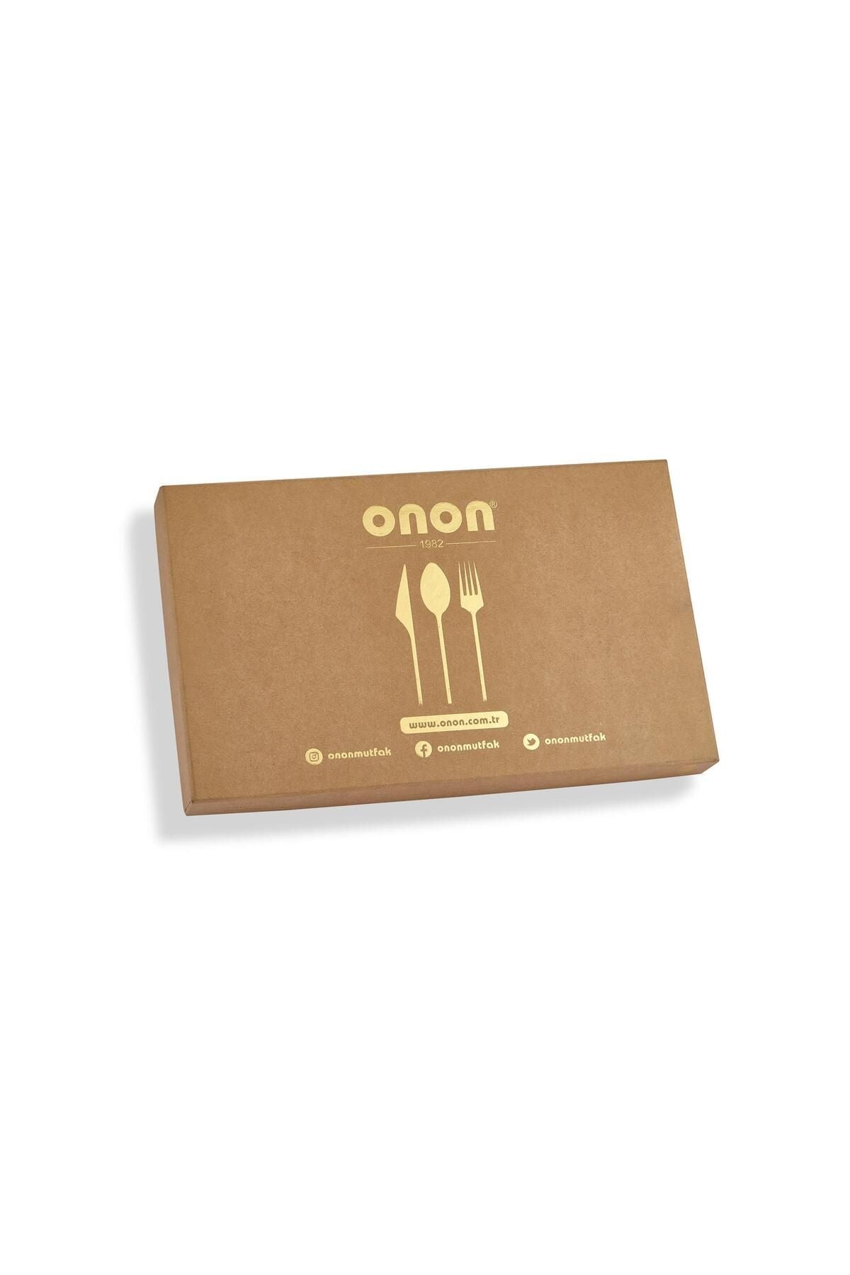 Onon Mokka Modern Look 60-Piece Cutlery Set 18/0 3