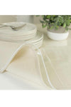 Gülce Home Collection Pvc Wipeable Tablecloth with Decorative Stitch 2