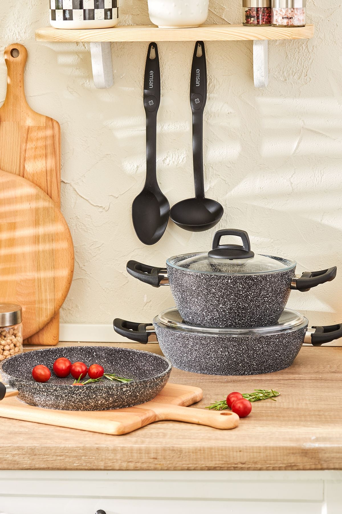 Emsan Luna 7-Piece Cookware Set 3