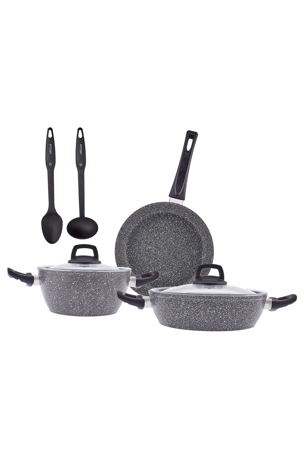 Emsan Luna 7-Piece Cookware Set 4