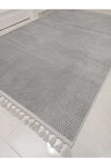 AVEN HOME Tassel Luxury Non-Slip Runner Corridor Kitchen Rug Machine Washable 1