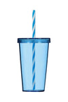 Herevin 660 Cc Straw Cup Blue Color 1