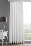 Pierre Cardin 1st Class Short White Satin Curtain 1