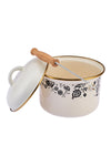 Emsan Artisan Enamel Yogurt Pot 16 cm 4