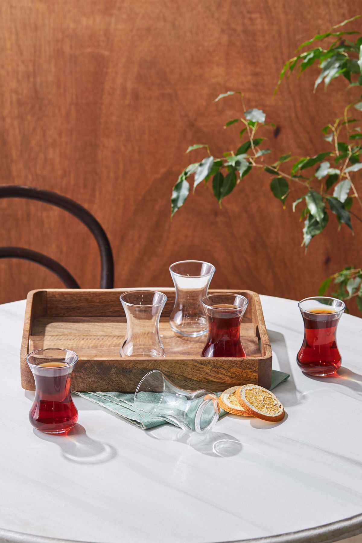 Karaca Vefa 6-Piece Tea Glass Set 1