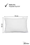 Vionel Home 4-Piece Economic Hotel Pillow, Bead Silicone 50 X 70 2