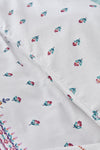 Karaca Home Frame Mint 100% Cotton Double Size Quilt Gifted Duvet Set 7