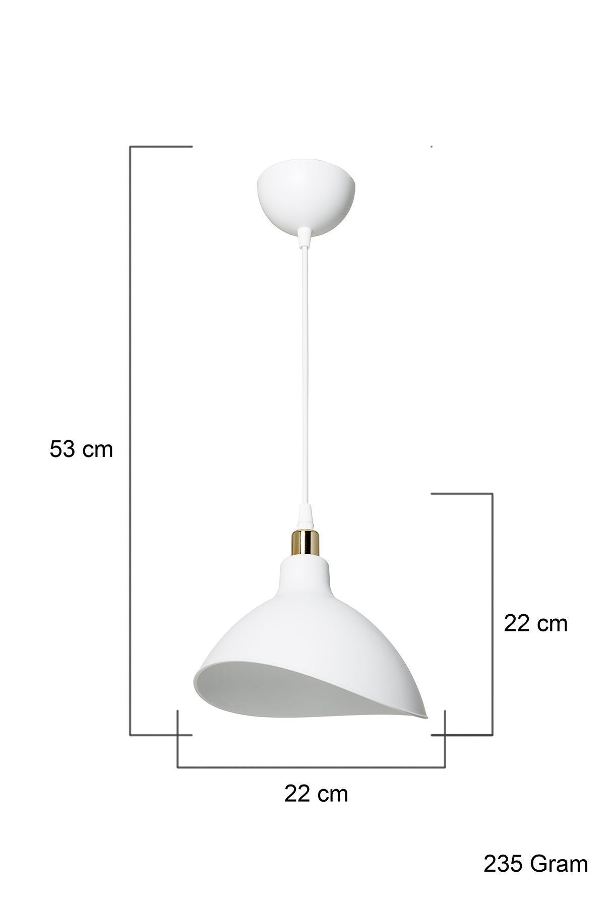 AG LightDesign White Pendant Chandelier Bedroom Living Room Kitchen Corridor Lamp 3