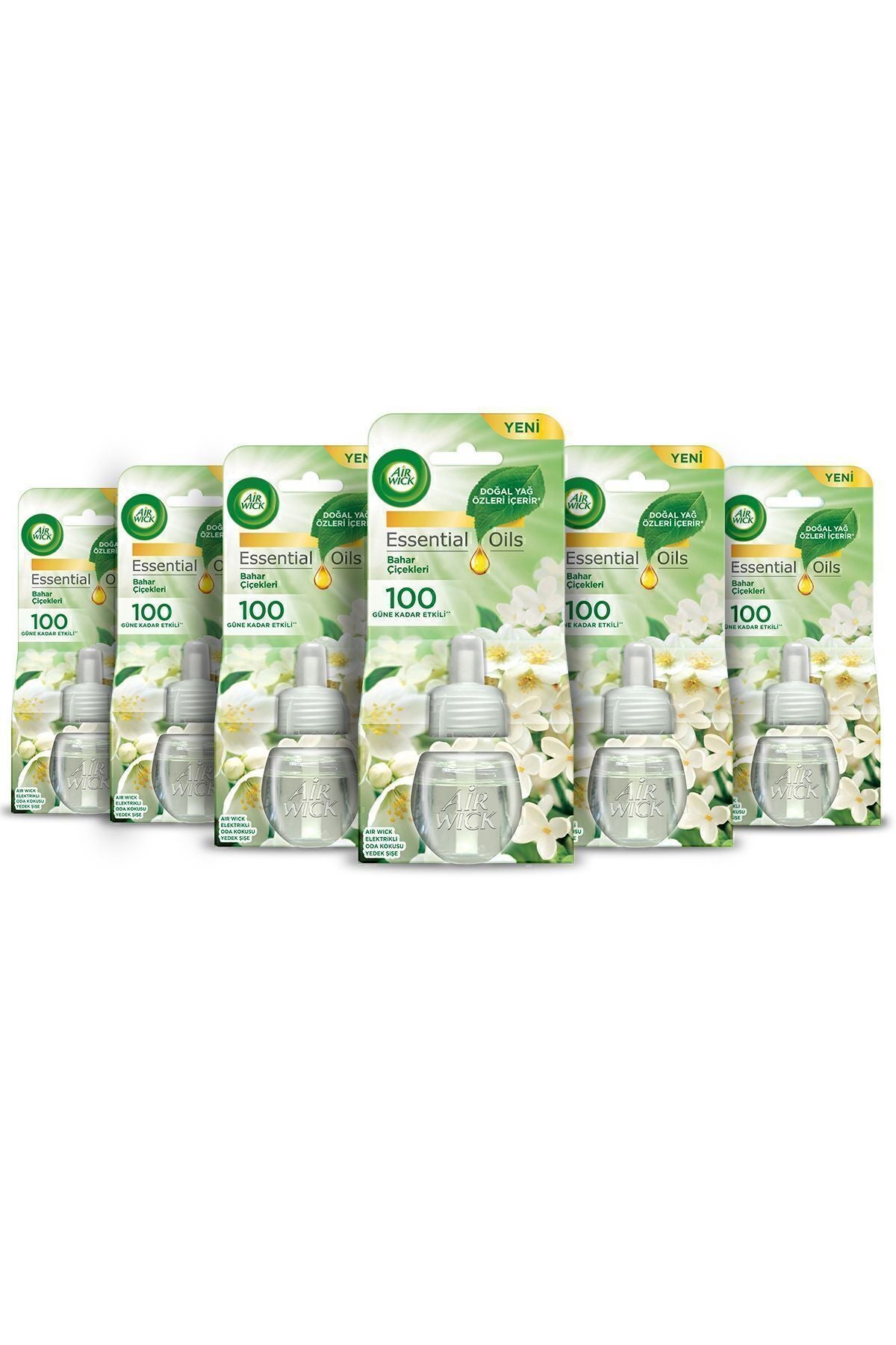 Air Wick Electric Room Fragrance Refill Spring Flowers x 6 - Contains Essential Oils 2