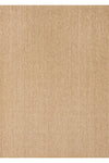 SARAZ HALI Sisal Jut Woven Single Color Washable Dust-Free Rug Coffee 6