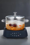 Comprox 1700cc Bear Shaped Heat Resistant Pot | Borosilicate | Termisil Stove Top Glass Pot-1AD 6