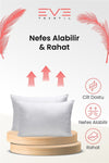 Eve Tekstil 5 Pieces Micro Silicone Fiber Nonwoven Pillow 50x70cm 700g 4