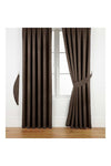 EraHome Velvet Curtain Milk Coffee Single Panel 1