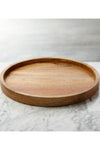 Squall Design Wooden Large Round Serving Plate 1