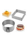 Mirilliahome Adjustable Cake Mould Set 2