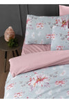 MyStory Home Rose Fitted Double Duvet Cover Set 4