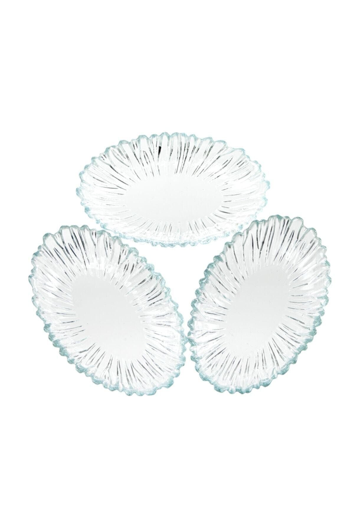 Paşabahçe 10545 Aurora 3-Piece Serving Plate - 15 Cm Fma460034 1