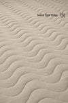 Decovilla Micro Quilted Fitted Full Edge Waterproof Mattress Protector Sheet Sand Beige 3