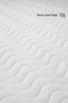 Decovilla Micro Quilted Fitted Full Edge Waterproof Mattress Protector White 3