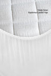 Decovilla Micro Quilted Fitted Full Edge Waterproof Mattress Protector White 4