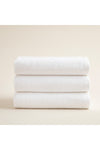 Chakra Solid 3-Piece Towel Set 50x90 Cm White 4