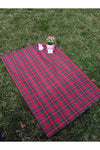 Sofrabezidiyari Piti Checkered Tablecloth, Table Cover, Picnic Blanket Christmas Pattern Cotton 2