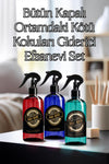 Koku İksiri Room Fragrance-Bathroom&Wc Fragrance-Laundry Clothing Perfume Odor Eliminator 3-Piece Set 3