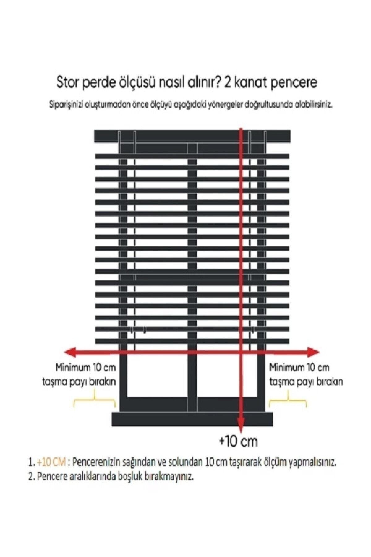 GÜNEŞ PERDE Networkavm Pliseli Beyaz Mz480 Stor Zebra Perde 230 X 221 4