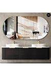 UKAA DESİNG 80 x 50 cm Wall Mirror, Decorative Mirror, Console Mirror, Hall Mirror, Dresser Mirror 1