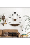 Mgs SAAT DUVAR SAATİ WOODY Wooden Detailed Wall Clock 4