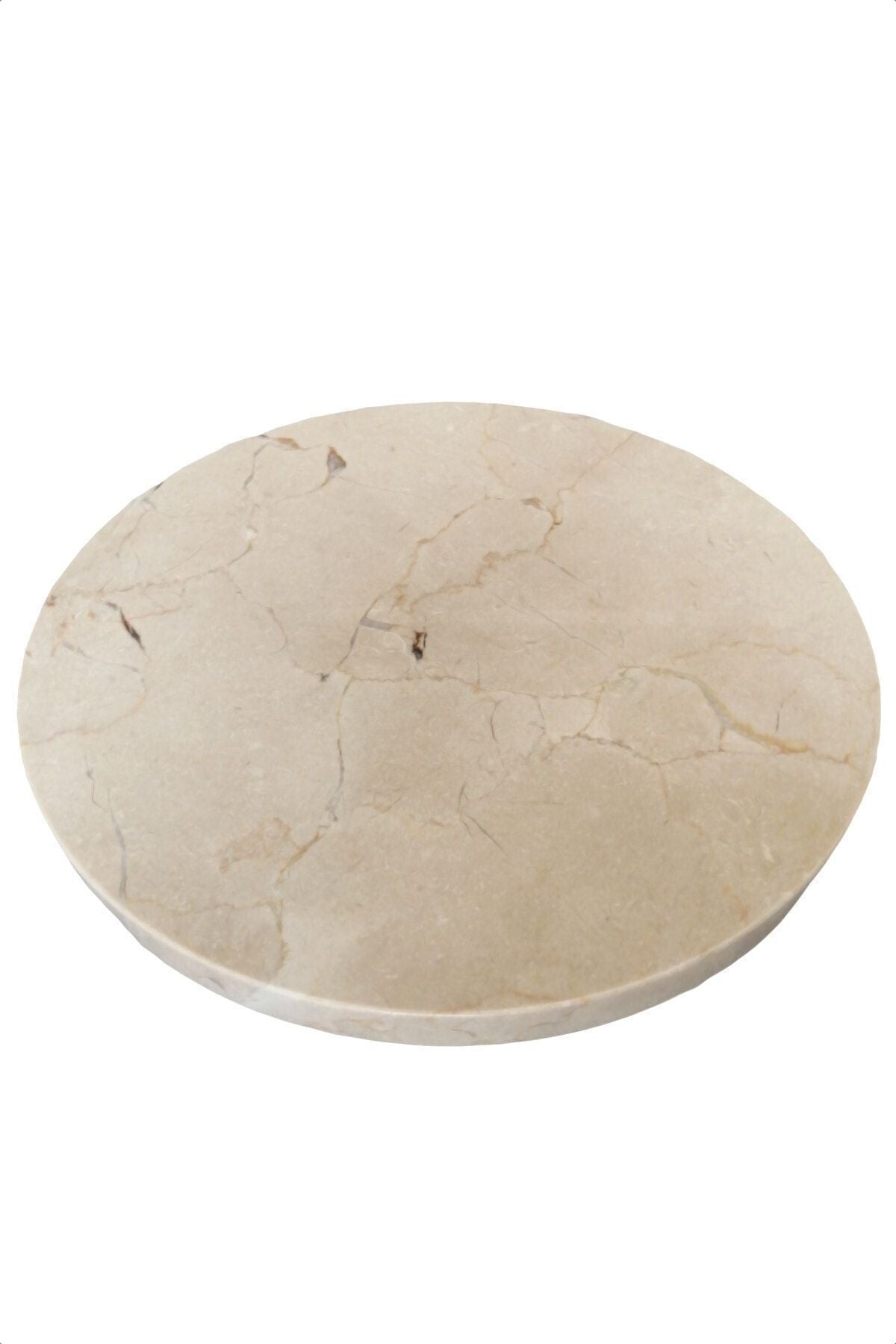 PeraMarble Natural Marble Marfil Serving Plate 2