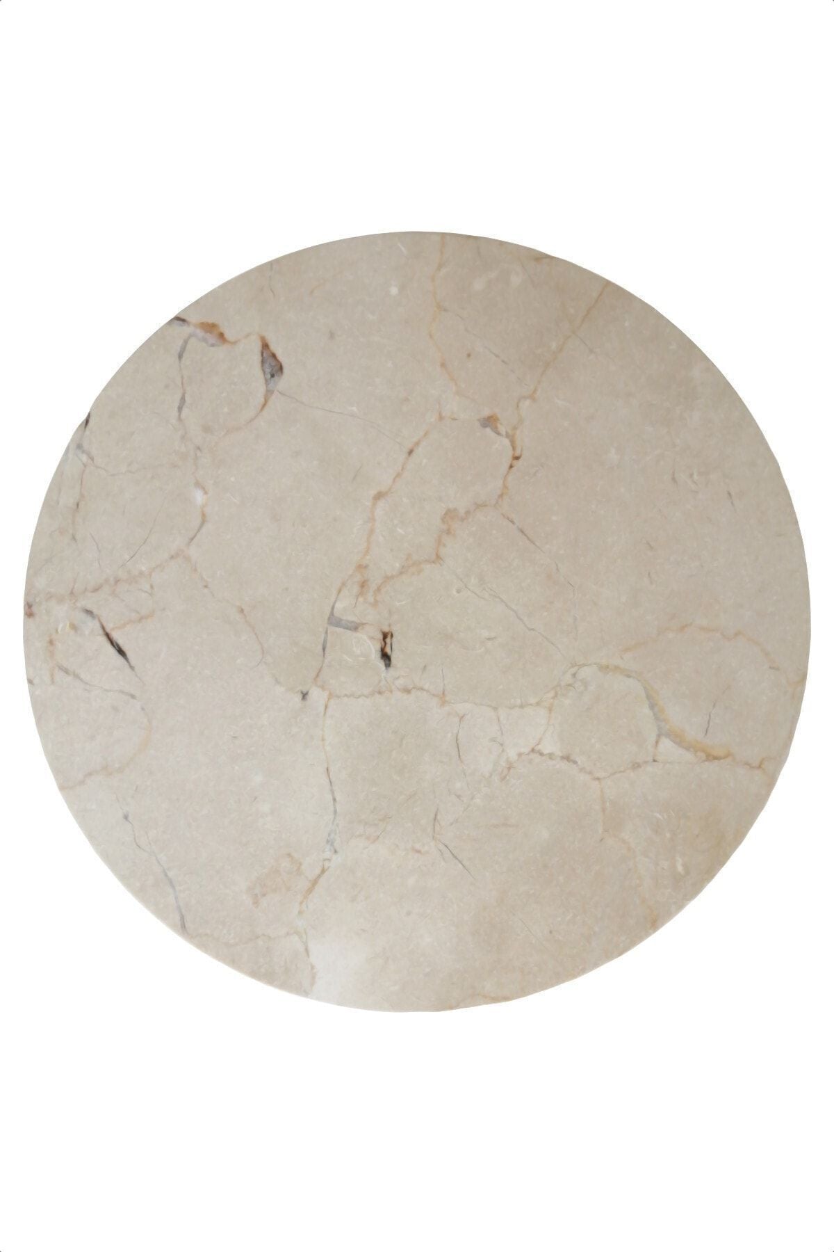 PeraMarble Natural Marble Marfil Serving Plate 3