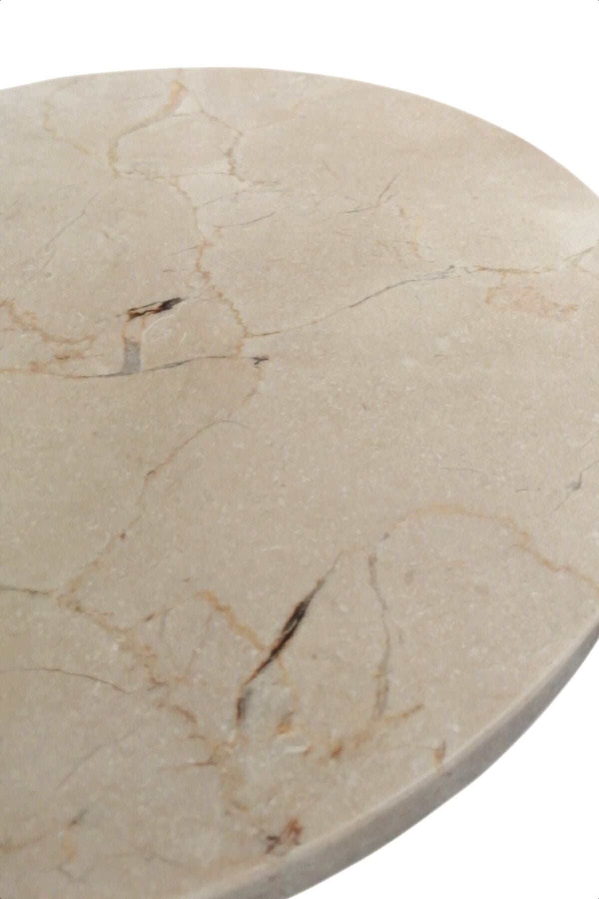 PeraMarble Natural Marble Marfil Serving Plate 4