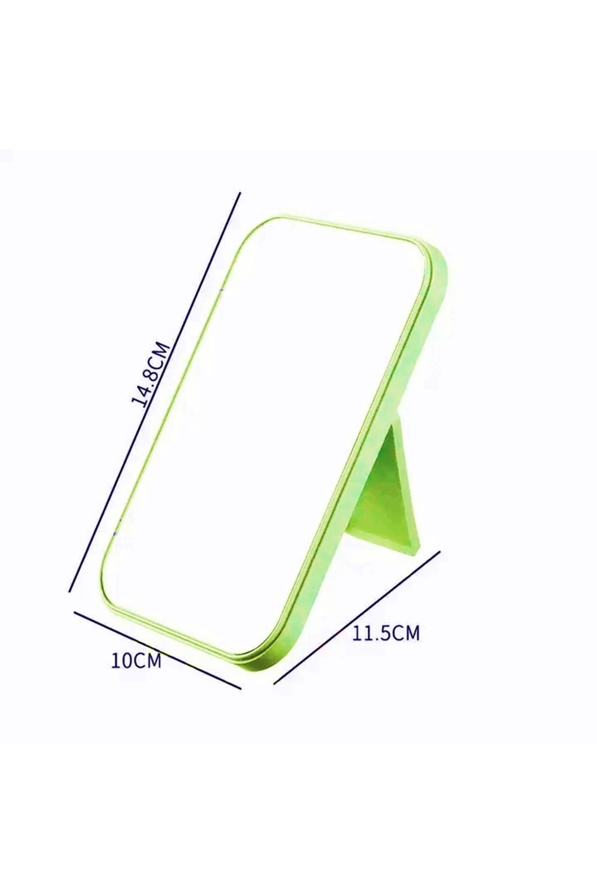 Gaman Green Makeup Mirror Portable Desk Hand Mirror Hanging 14.8 Cm X 10 Cm 4