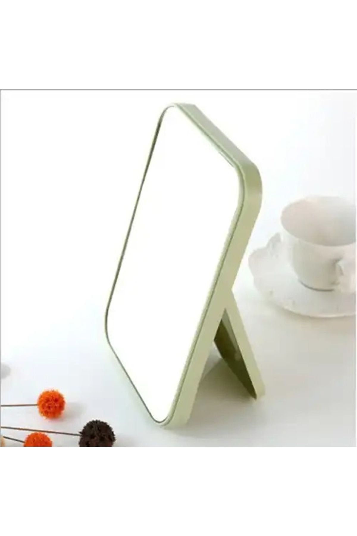 Gaman Green Makeup Mirror Portable Desk Hand Mirror Hanging 14.8 Cm X 10 Cm 5