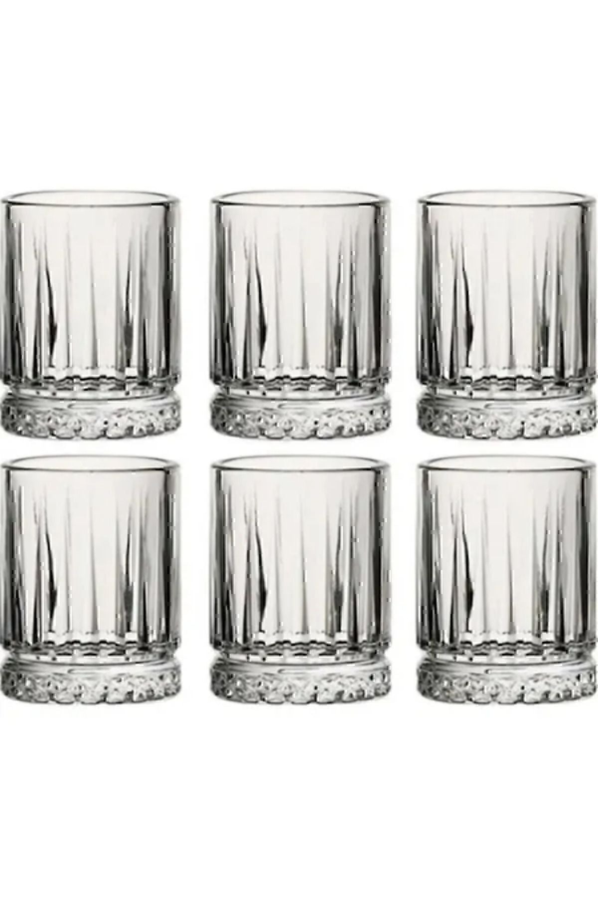 LALE Oslo Small Size Coffee Side Water Glass Set of 6 60cc Shot Elysia Model Liquor Vodka-Tequila Shot 4