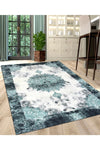 Nur Home Green Sultan Sponge Carpet Cover 4m2, 5m2, 6m2, Non-Slip, Digitally Printed, Elastic for Kitchen and Living Room 1