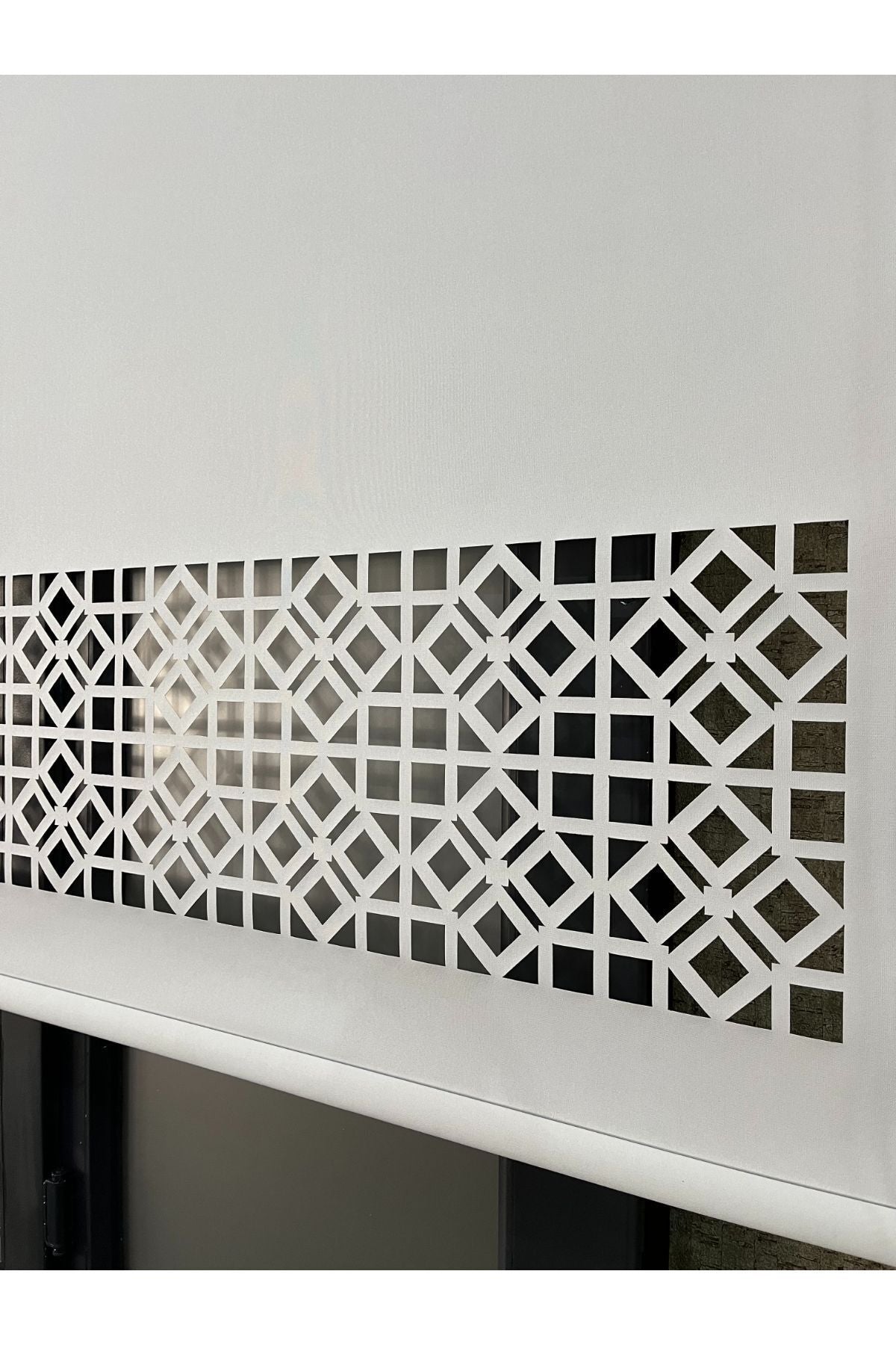 VOLPER MEKANİK Volper Laser Cut Ivory Roller Blind 1