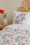 Karaca Home Indra 100% Cotton Double Duvet Set Salmon 2