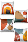 Pilloveland Double-Sided Printed Arizona Patterned 4-Piece Suede Cushion Cover 43*43 Cm 1