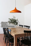 Bamyum Champion Orange Single Pendant Lamp for Living Room, Kitchen, Office, Cafe, Boutique 3