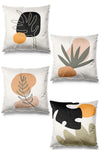 Pilloveland Double-Sided Printed Himalayan Pattern 4-Piece Suede Cushion Cover 43*43 cm 1