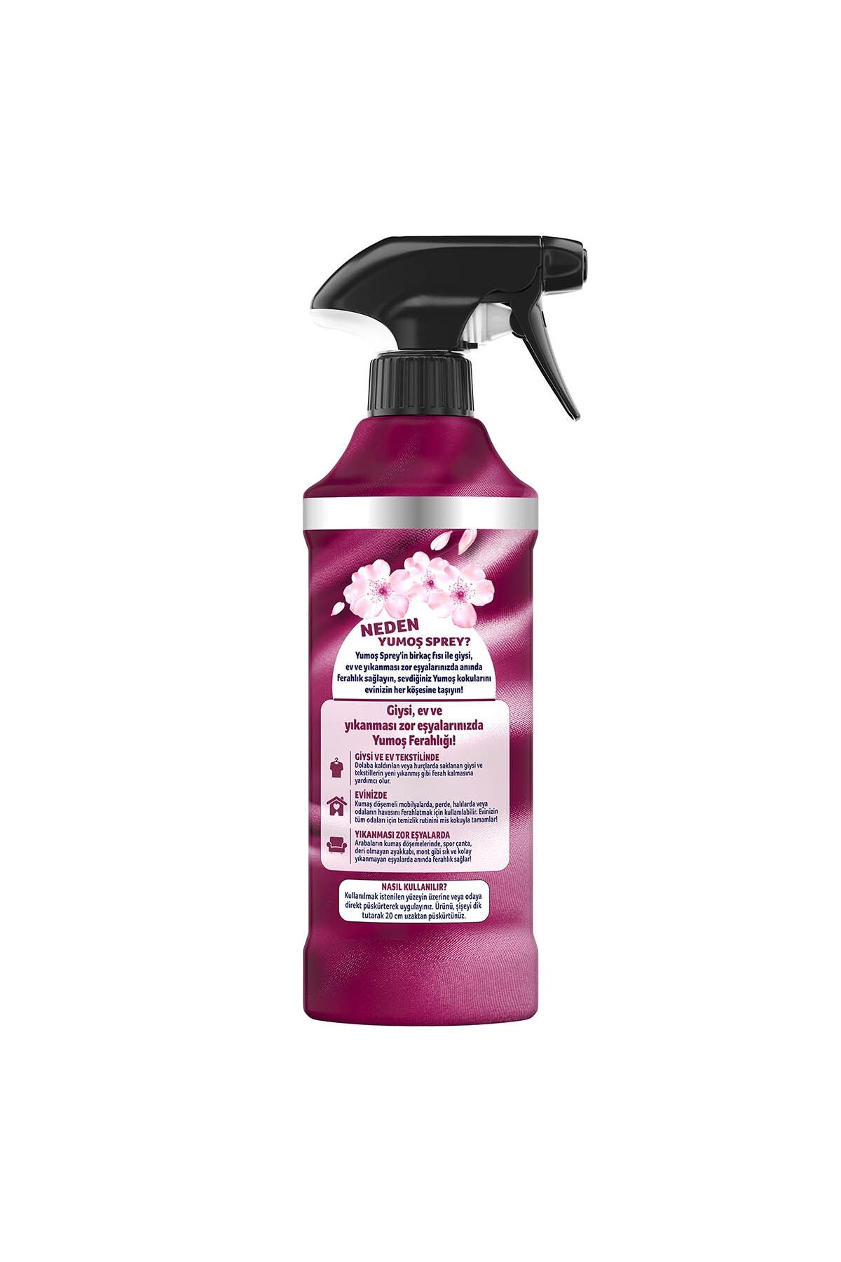 Yumoş Spray For Hard-To-Wash Items Sakura 450 ml X2 Frame Gift 8