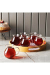 AROW Keyf-i Ala Borosilicate 6 Piece Tea Set - 220 ml 1