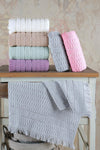 Zeynep Tekstil Aysu | 6-Piece 50x90 cm Hand & Face Towel Set 2