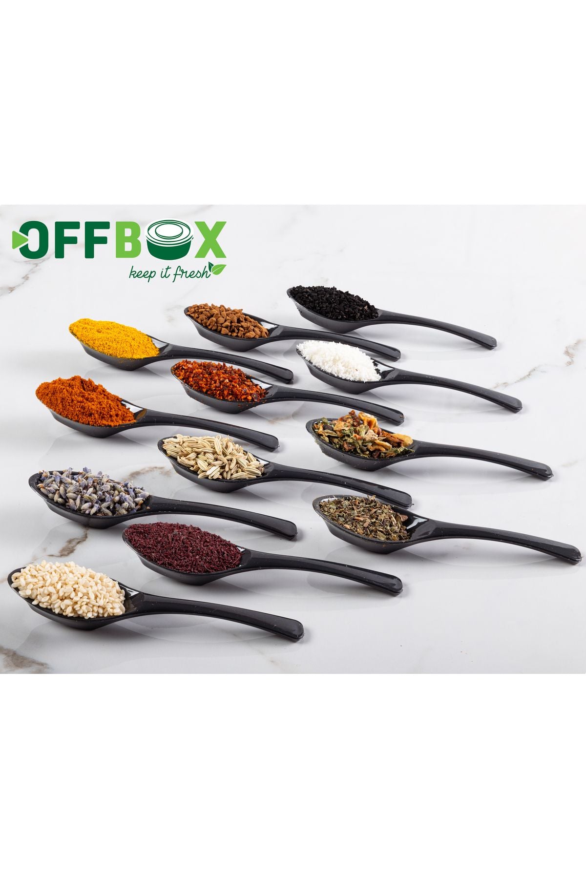 OFFBOX 12 Pieces Spice Spoon Breakfast Spice Spoon Spoon Set BK-12 3